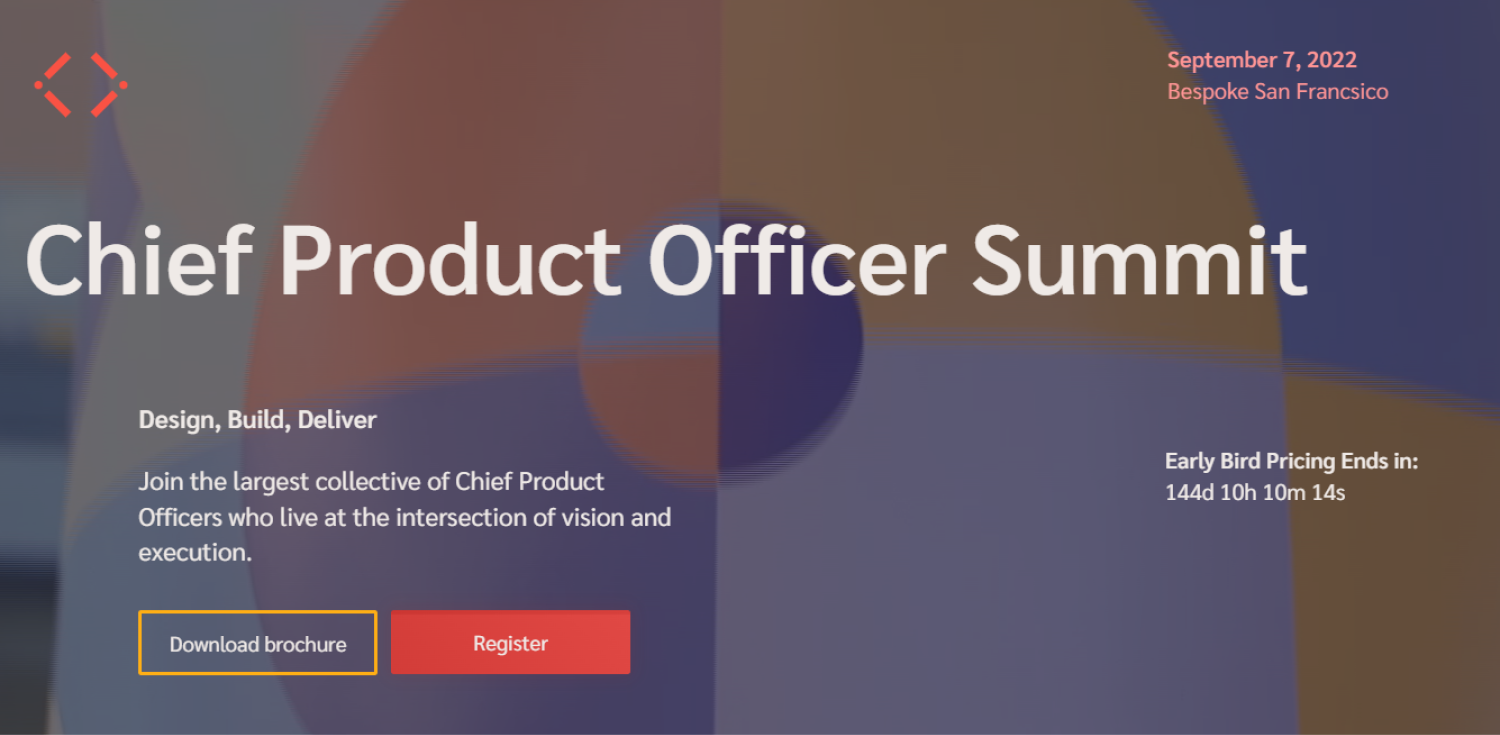 Chief Product Officer Summit