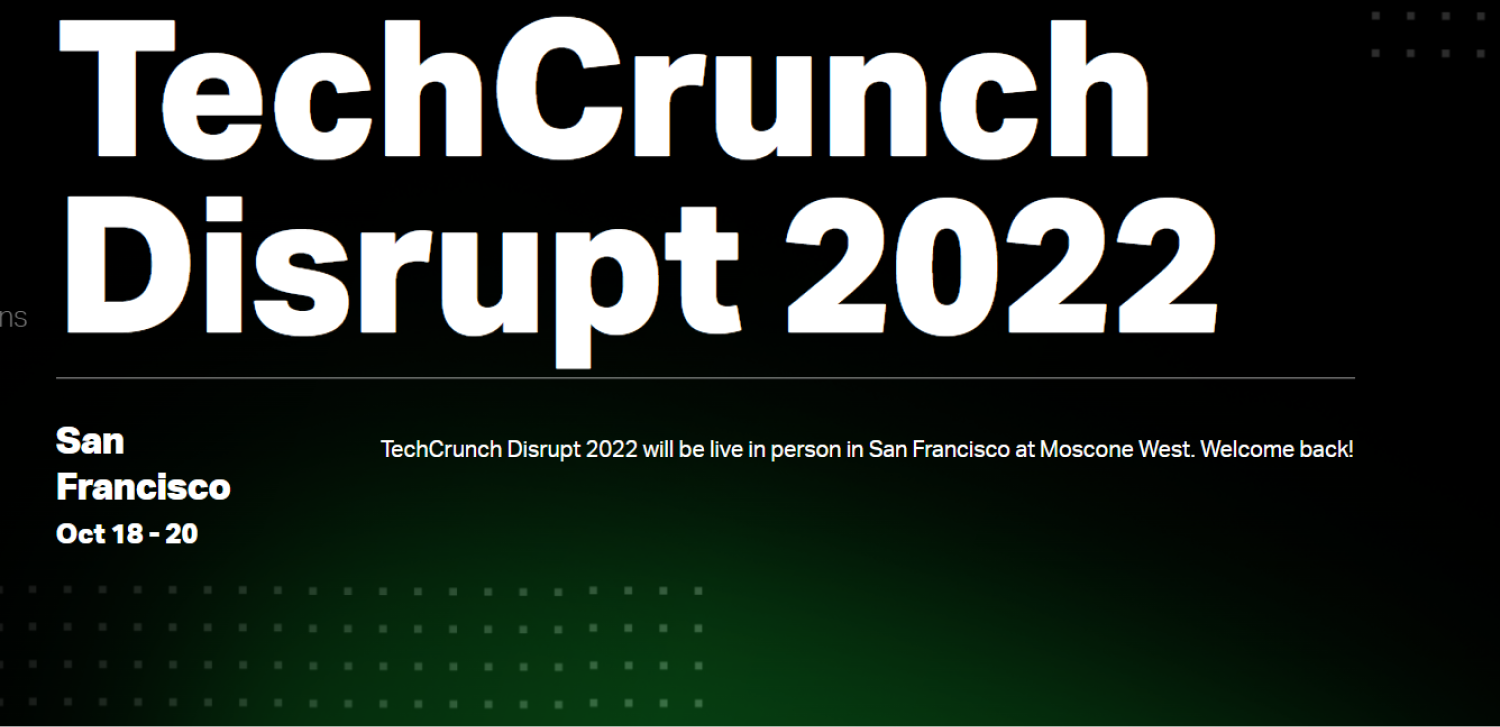 Tech Crunch Disrupt